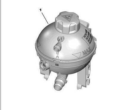 PSA Citroen C4 Picasso Radiator Replacement Water Tank — Auto Parts Hall, Radiators & Fans