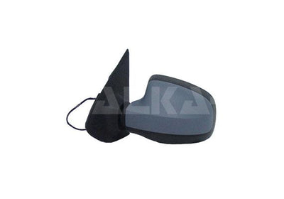Alkar 6125721 Outer Rear View Mirror Left Electric Heated Primed Triangular Ayak Dacia Sandero II 2013-/ Dacia Loga — Mirrors