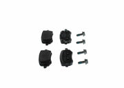 bosch brake pad set 0986460049 front view, bosch brake pad specifications close-up BOSCH Brake Pad Set 0986460049 - Low-Metallic Material for Car Owners & Mechanics | 14.3mm Thick Bosch Brake Pad Set 0986460049 - Low-Metallic Material bosch, brake-pad, car-parts, automotive, mechanics, car-owners, braking-system, low-metallic, brake-replacement, ai-generated