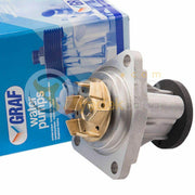 graf water pump for opel omega b, opel omega b water pump close up Graf Water Pump for Opel Omega B 2.5 (X25XE) - Premium Quality Replacement for Car Owners & Mechanics | 1st Class Italian Product GRAF Water Pump for Opel Omega B X25XE opel, omega-b, water-pump, graf, replacement-parts, car-maintenance, italian-products, mechanics, automotive, ai-generated