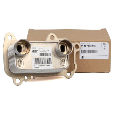 BMW 11427802113 - Engine Oil Cooler for E87 120d N47 Diesel — Oil System