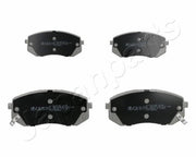 front brake pad set for kia sportage and tucson, technical specifications of brake pads, installing brake pads in vehicle Japan Parts Kia Sportage & Tucson Front Brake Pads - High-Quality Disc Brake Set for Car Owners & Mechanics | 137.8 mm Length Kia Sportage & Tucson Front Brake Pads kia-sportage, kia-tucson, front-brake-pads, disc-brakes, car-parts, braking-systems, japan-parts, car-owners, mechanics, ai-generated