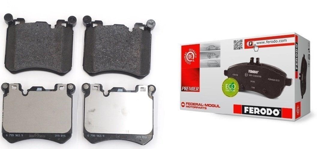 Ferodo BMW X5 F15 Front Brake Pad Set - M-Sport Type — Brake Pads