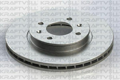 KRAFTVOLL Front Brake Disc 07040032 - Ventilated Type for Hyundai Accent & Kia Rio — Brake Rotors & Drums