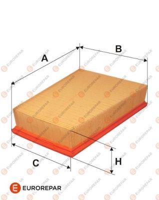 Eurorepar 1611157080 Erp Air Filter Fiesta VI 1.4 1.6 TDCi Courier 1.5-1.6Tdci (Cn119601ad) — Air & Cabin Filters
