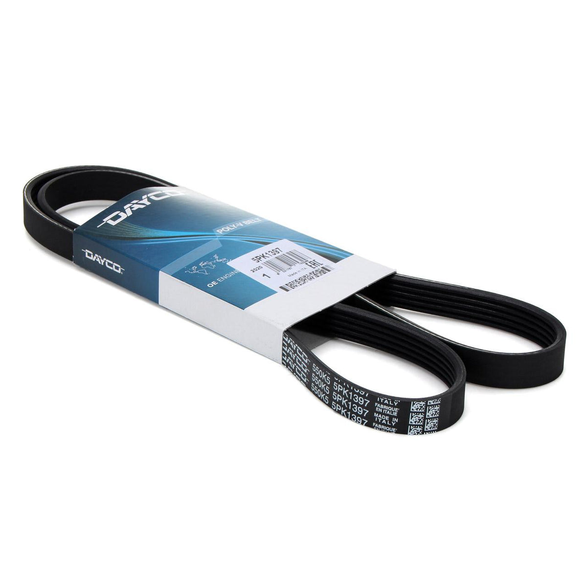 DAYCO 5PK1397 Corrugated Belt - Compatibility with Astra, Insignia and 5 more models — Belts