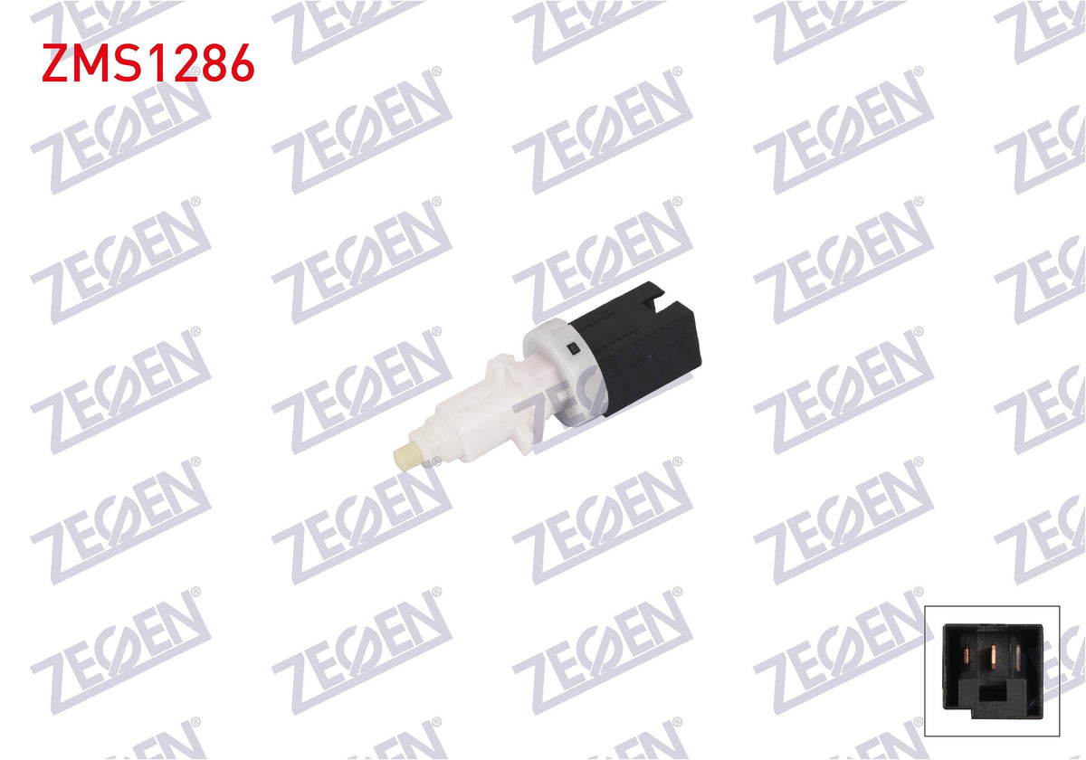 Zegen ZMS1286 Brake Light Switch Fiat Brava / Bravo / Marea / Tempra / Tipo / Uno 1983-2002 / Peugeot Boxer 1994-2002 / Citroen Jumper 1994-2002