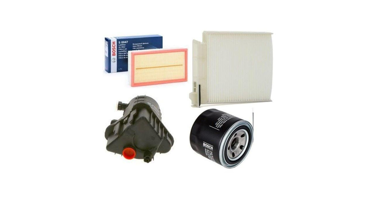 Bosch Renault Clio 3 2004-2010 1.5 dCi Periodic Maintenance & Filter Set — Maintenance & Service Kits