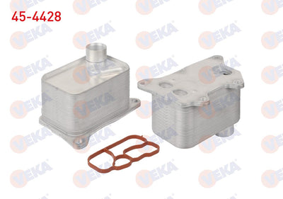 Veka 45-4428 Oil Cooler Single VW Golf (5G1) 2.0 GTI 12-/ Passat (3G2) 2.0 TSI 14-/ Aud A4 (8W2) 2.0 TFSI 15-/ A — Oil System