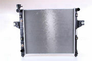 nissens-radiator-gcherokee-99-00-front-view, nissens-radiator-gcherokee-99-00-top-view, nissens-radiator-gcherokee-99-00-dimensions Nissens Radiator for G. Cherokee 4.0 (99-00) - Durable Aluminum Cooling | For Car Owners & Mechanics Nissens Radiator for G. Cherokee 4.0 (99-00) nissens, radiator, jeep-grand-cherokee, car-parts, cooling-systems, automotive-repair, mechanics, car-owners, aluminum, ai-generated