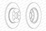 FERODO DDF066 - Rear Brake Disc for Linea, Bravo II and 4 more models — Brake Rotors & Drums