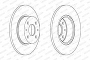 ferodo ddf066 rear brake disc for fiat line vehicles, high-performance brake disc dimensions and specifications FERODO DDF066 - High-Performance Rear Brake Disc for Linea, Bravo II, Stilo, 147, 156, and More | 251mm FERODO DDF066 Rear Brake Disc for Fiat & Lancia Vehicles ferodo, rear-brake-disc, brake-disc-251mm, fiat-brake-parts, lancia-brake-parts, car-maintenance, vehicle-upgrade, braking-system, automotive-repair, ai-generated