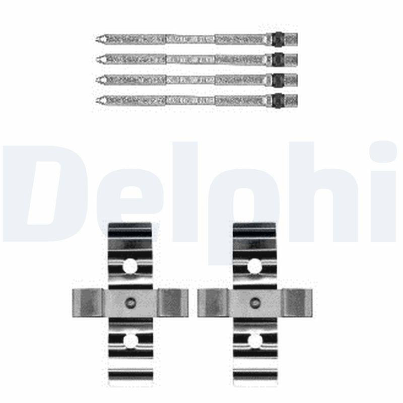 Delphi LX0604 Brake Pad Mounting Set — Brake Pads