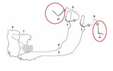 Aspart Bmw E90 Series Rear Brake Hose — Brake Hydraulics