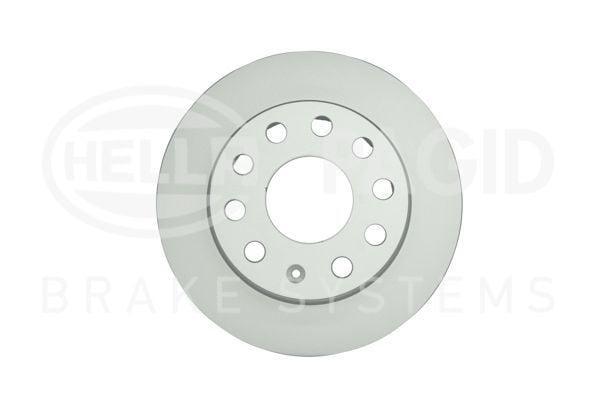 HELLA Pagid Brake Disc 8DD355132-281 - 253mm x 10mm 5x112 — Brake Rotors & Drums