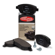 delphi front brake pads for peugeot 307, peugeot 307 brake pad installation Delphi Front Brake Pads Set for Peugeot 307 (2001-2009) | Premium Quality Replacement Delphi Front Brake Pads for Peugeot 307 | OEM Quality delphi, brake-pads, peugeot-307, car-accessories, car-replacement-parts, automotive, braking-system, premium-quality, ai-generated, front-brake-pads