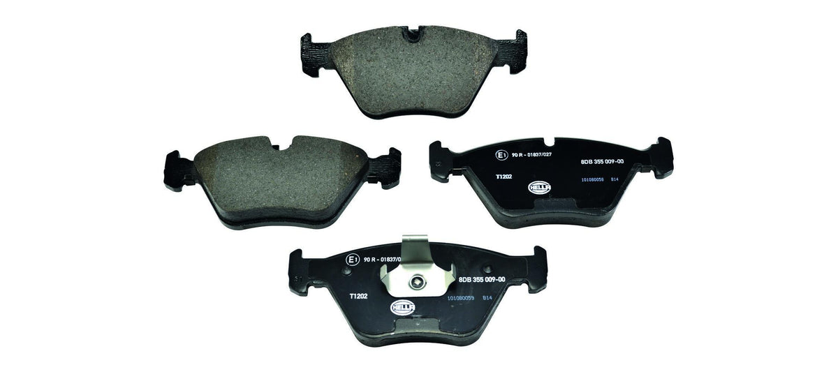 Hella 8DB355009-001 Brake Pad Front BMW E36-M3 E46 2.5-3.0 M3 E34 E32 E83 Z4 — Brake Pads