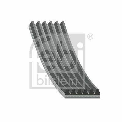 febi serpentine belt for vw caddy and golf v, close up of febi serpentine belt material FEBI Serpentine Belt - High Quality for VW Caddy and Golf V 1.9TDI | 41.34 in FEBI Serpentine Belt for VW Caddy, Golf V 1.9TDI febi, vw-caddy, golf-v, serpentine-belt, car-parts, mechanics, automotive, epdm, replacement-parts, ai-generated