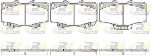 ROADHOUSE 2315.04 Brake Pad 4 Runner _N130 08 87-03 96 — Brake Pads