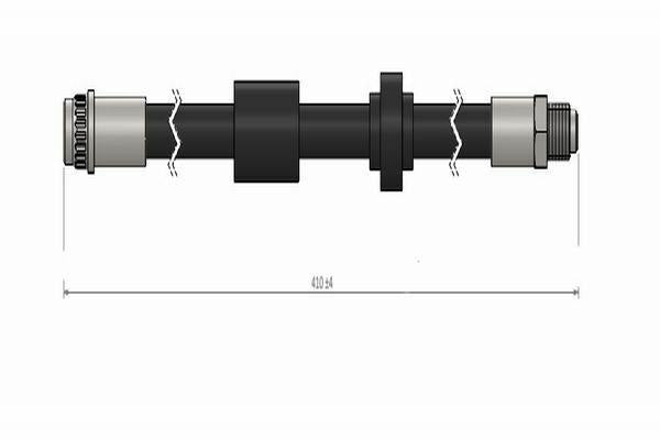 CAVO Front Brake Hose C900.322.A For Safrane I & II Models — Brake Hydraulics