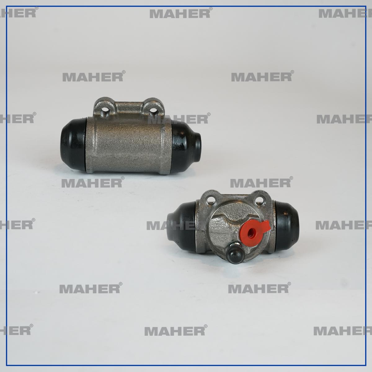 MAHER 19850 Brake Cylinder R19 88-01 Cast 19,05mm Rear Right — Brake Hydraulics