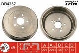 TRW DB4257 Drum Brake — Brake Pads