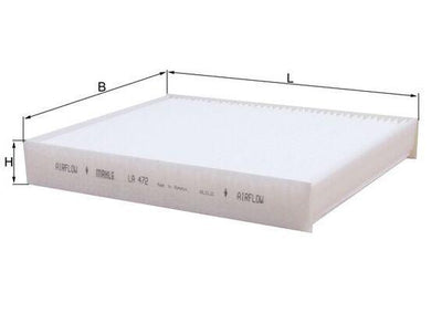Mahle LA472 Cabin Air Filter Astra J Insignia Cruze Aveo Meriva B Mokka — Air & Cabin Filters