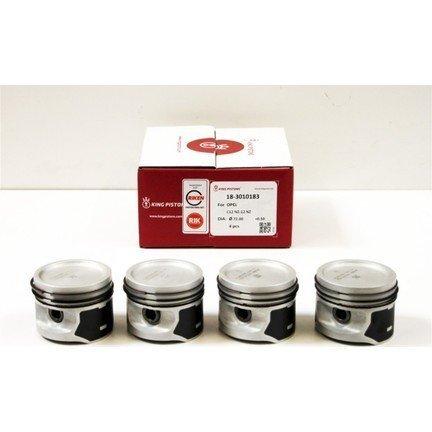 King 18-3010413 Piston Sekman Opel Astra H Astra J Insignia 1.6 Cruze 1.6 A16XER Z16XER 0.50 Set — Pistons & Rotating