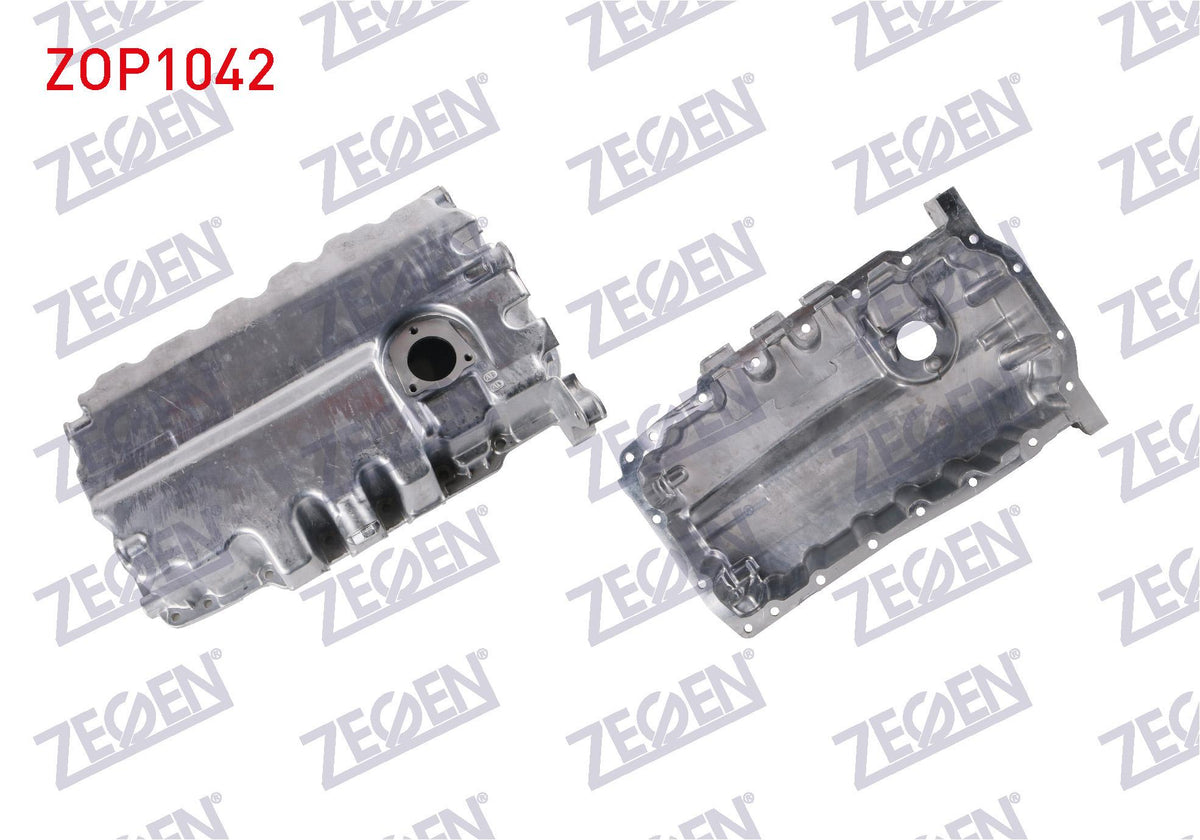 Zegen ZOP1042 Oil Pan Aluminium Sensor Drilled Volkswagen Caddy III / Golf VI / Jetta III-IV / Passat / Audi A3 — Oil System