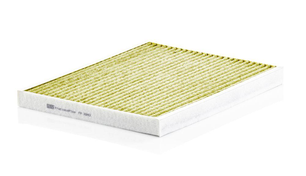 Mann FP2243 Cabin Air Filter Bipper Nemo Fiorino Doblo III Punto Fiorino Linea 76 > Egea 15 > Opel Comb — Air & Cabin Filters