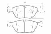 bosch brake pad set for audi and mercedes, front brake pads dimensions and specifications, audi q and mercedes brake pad installation BOSCH Brake Pad Set - Front Pads for Audi A4/Q & Mercedes | 20.5mm Thickness BOSCH Brake Pad Set for Audi & Mercedes Vehicles bosch, brake-pads, audi, mercedes, car-accessories, mechanics, car-owners, automotive-parts, front-brake-pads, ai-generated