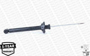 monroe rear shock absorber for ford ka, technical specifications of monroe shock absorber, packaging of monroe rear shock absorber MONROE Rear Shock Absorber - For Ford Ka 1.3 / 1.6 (96-03) | 2.1 kg MONROE Rear Shock Absorber for Ford Ka 96-03 monroe, rear-shock-absorber, ford-ka, car-parts, vehicle-repair, mechanics, car-owners, auto-repair, suspension-components, ai-generated