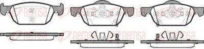 REMSA 1384.02 Brake Disc Accord Ix Cu Berlina Tourer 07 08 — Brake Rotors & Drums