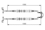 BOSCH Opal Zafira A Handbrake Cable — Brake Cables & Hardware