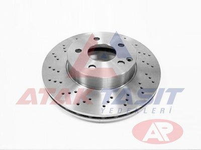 AP M2087VR Brake Disc Front Air Klamalı Performance Drilled 5 Bjn 295X28x67x64 — Brake Rotors & Drums