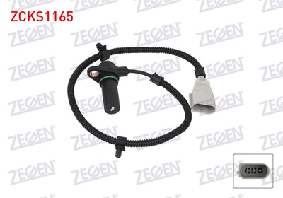 Zegen ZCKS1165 Crankshaft Speed Sensor Volkswagen Polo 1.4 TDI 1999-2009 / Seat Ibiza 1.4 TDI 2002-2009 / Cordoba 1.4 TDI 2002-2009 / Skoda Fabia 1.4 TDI 2003-2010 / Roomstar 1.4 TDI 2007-2010