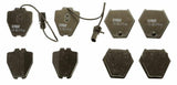 TRW GDB1381 Brake Pads - Front for Audi A4 99-01 & A6 98-01