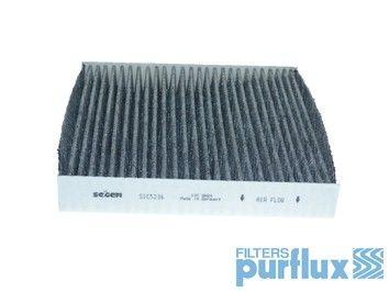 Purflux AHC371 Cabin Air Filter Fiat Panda 1.3D Multijet 500 08-/500 C 1.2 1.3 Mtjet 1.4 08- — Air & Cabin Filters