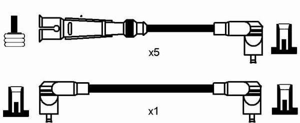 ngk audi ignition cable set, high quality copper ignition cables NGK Audi Ignition Cable Set - Durable Copper Wires for Mechanics and Car Owners NGK Audi Ignition Cable Set - High Quality Performance ngk, audi, ignition-cable-set, car-parts, mechanics, copper-cables, car-owners, auto-repair, high-performance, ai-generated