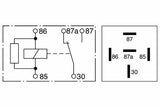 BOSCH 0332209159 Mini Relay 12V 30A - 5 Pin Without Bracket for Crafter Sprinter — Switches & Relays