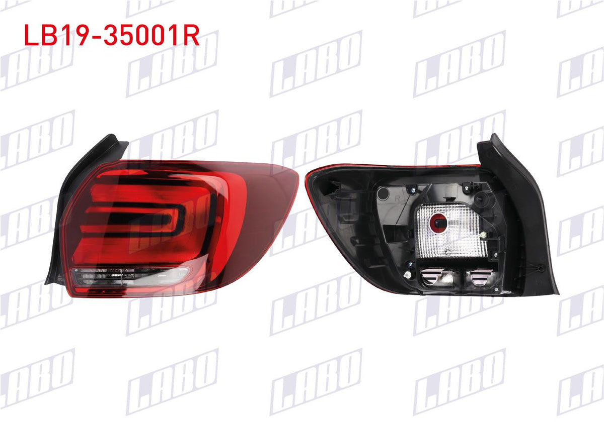 LABO LB19-35001R Tail Lamp Right LED Renault Symbol Joy 18 — Tail, Signal & Reflectors