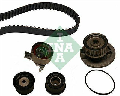 INA 530004930 Water Pump & Timing Belt Set for Opel Astra F/G, Vectra B — Water Pump & Thermostat