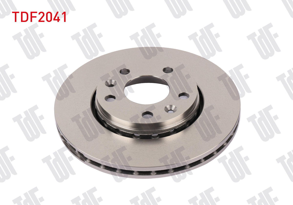 TDF TDF2041 Brake Disc Front Air 5 Bjn 280X24x68x44 Captur II 20-/ Fluence 10-/ Laguna III 07-15 / Meg — Brake Rotors & Drums