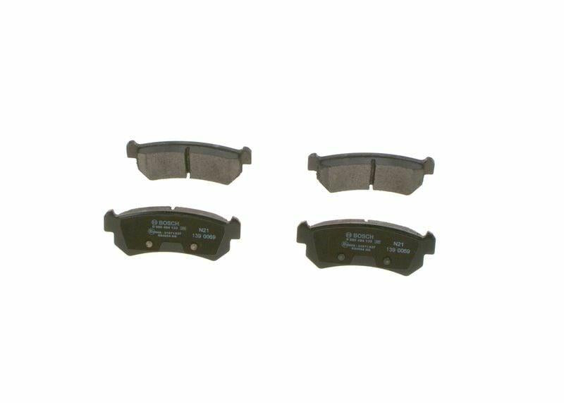 BOSCH Brake Pads Rear Set for Aveo / Kalos Hatchback & Sedan
