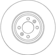 trw df4371 disk brake external view, trw df4371 disk brake technical specifications TRW DF4371 Disk Brake - Ventilated Design | For Car Owners and Mechanics TRW DF4371 Disk Brake - Ventilated Design | 300mm trw, disk-brake, ventilated-brake-disk, car-parts, vehicle-maintenance, mechanic-tools, braking-system, car-owners, auto-accessories, ai-generated