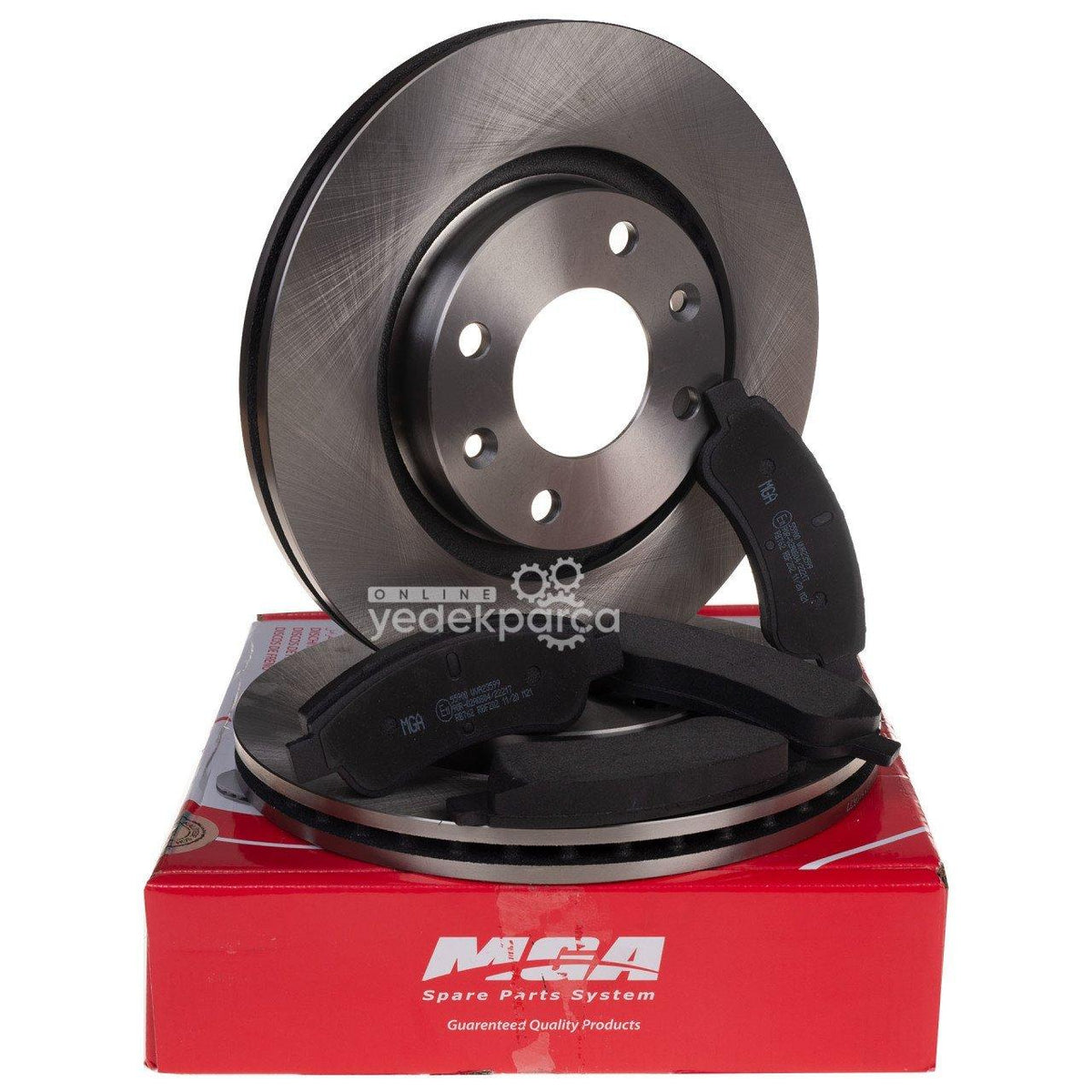 Citroen C-Elysee Front Disc Brake Kit and Brake Pad Set — Citroën, Brake Pads
