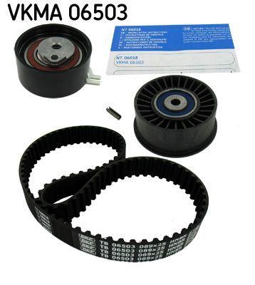 skf vkma06503 timing belt set, 89 teeth timing belt, 25mm width ptfe timing belt SKF VKMA06503 Timing Belt Set - 25mm Width, 89 Teeth for Car Owners and Mechanics | Black SKF VKMA06503 Timing Belt Set - 25mm Width - 89 Teeth skf, timing-belt-set, car-parts, mechanics, engine-components, ptfe, automotive, car-owners, replacement-parts, ai-generated