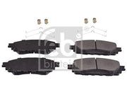 febi front brake pad for toyota hilux 2015, high performance brake pads for car owners and mechanics FEBI Front Brake Pad - High Performance for Toyota Hilux Owners & Mechanics | 144.6 mm x 55.9 mm FEBI Front Brake Pad for Toyota Hilux 2015 febi, front-brake-pad, toyota-hilux-2015, brake-pads, car-parts, mechanics, automotive, car-maintenance, safety-equipment, ai-generated