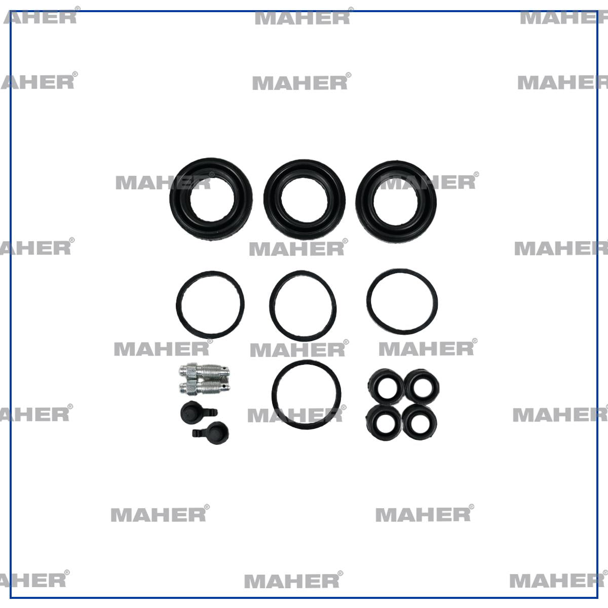 MAHER 37296 Caliper Repair Kit D-Max 04-07 4X2 — Brake Calipers