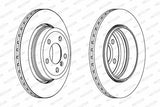 FERODO DDF1297C-1 - BMW X3 E83 Brake Discs 320mm Ventilated — Brake Rotors & Drums